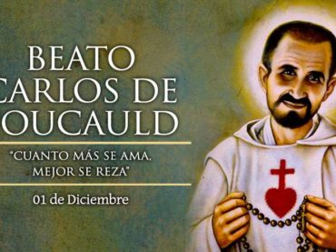 dia 1 de desembre 2020 -104 Aniversari Carles de Foucauld